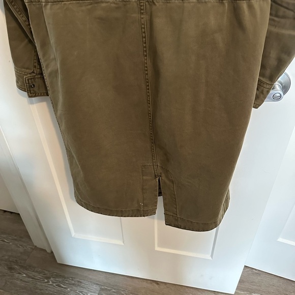 ROOTS | Olive Green Utility Trench Coat - Picture 10 of 12